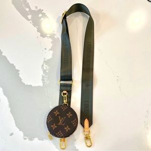 LV Purse Strap Green Bandouliere Bag Coin Pouch Inspiration